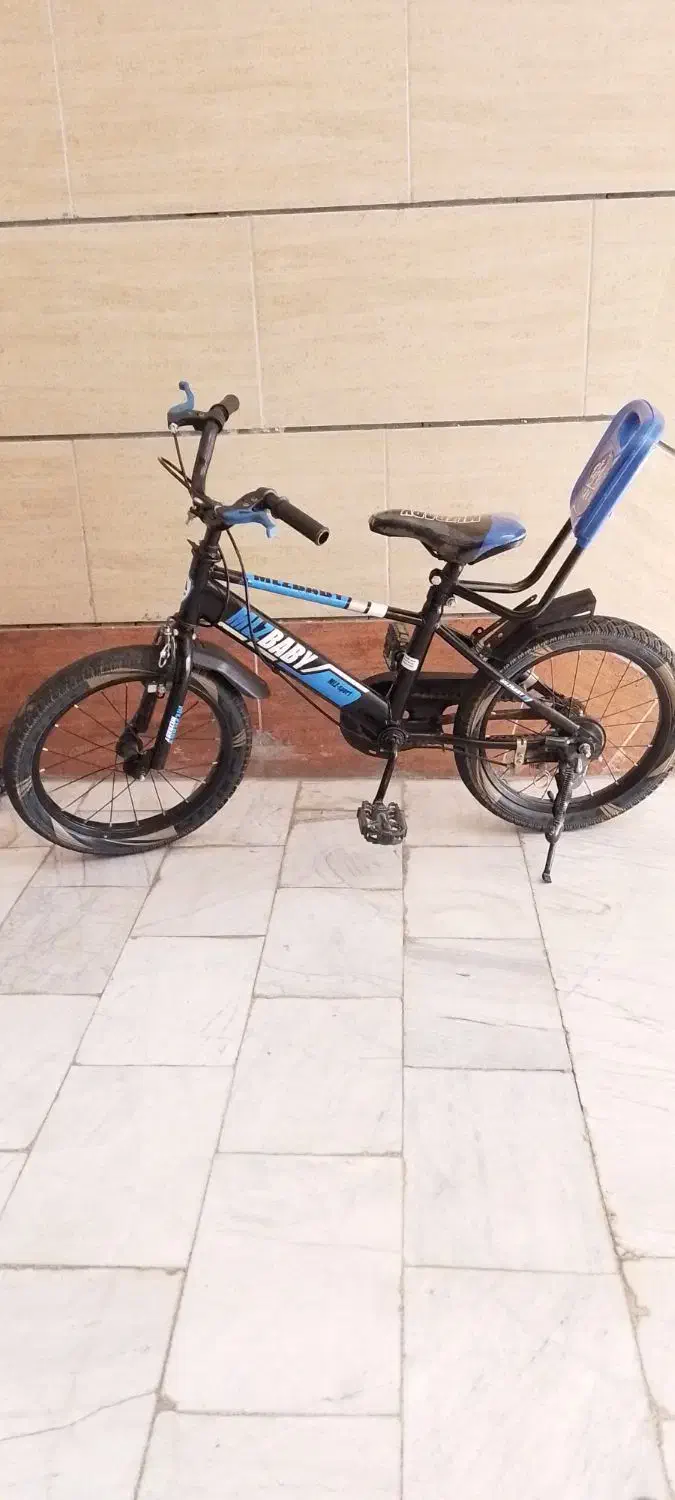 دوچرخه مشکی وابی سایز ۱۶|دوچرخه، اسکیت، اسکوتر|تهران, هفده شهریور|دیوار