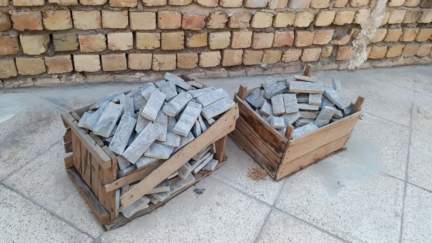 سنگ آنتیک قواره‌ای|مصالح و تجهیزات ساختمان|نجف‌آباد, ویلاشهر|دیوار