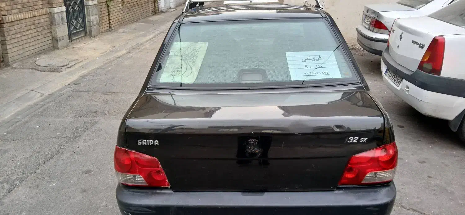 پراید۱۳۲  مشکی مدل ۹۰|خودرو سواری و وانت|تهران, آبشار|دیوار