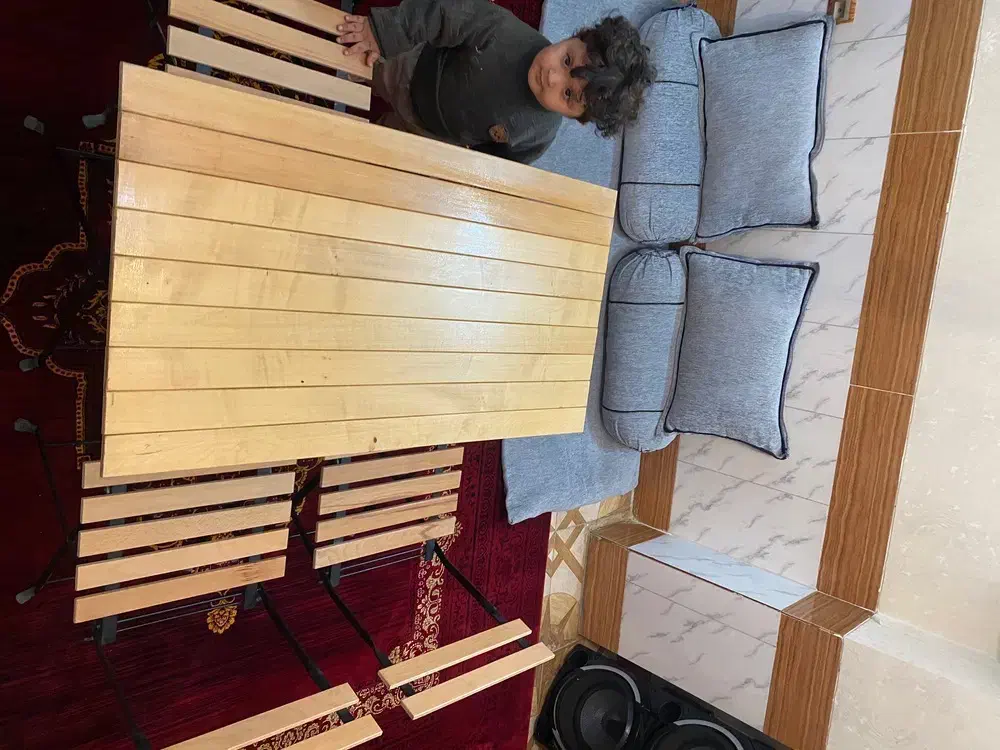 میزصندلی تاشو|میز و صندلی غذاخوری|فلاورجان, |دیوار