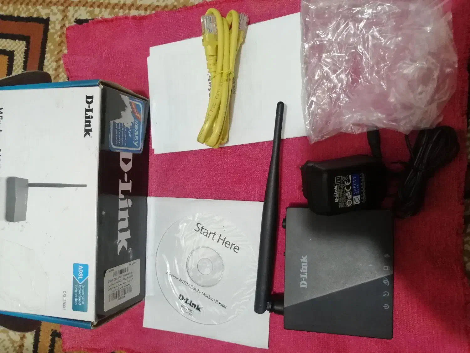 مودم روتر دی لینک|مودم و تجهیزات شبکه|تهران, شهرک طالقانی|دیوار