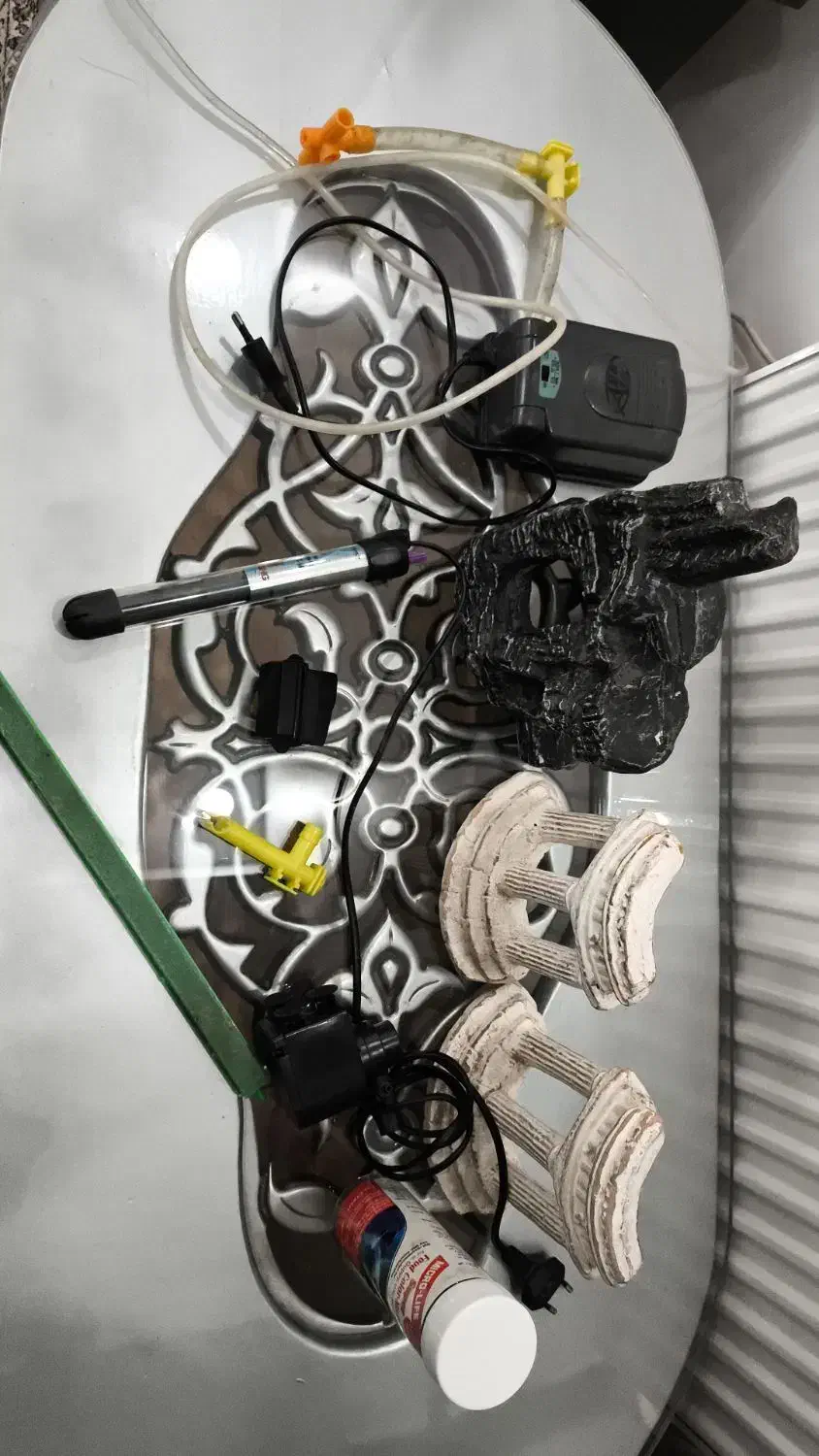 آکواریوم ۱متری|ماهی|پرند, فاز ۵|دیوار