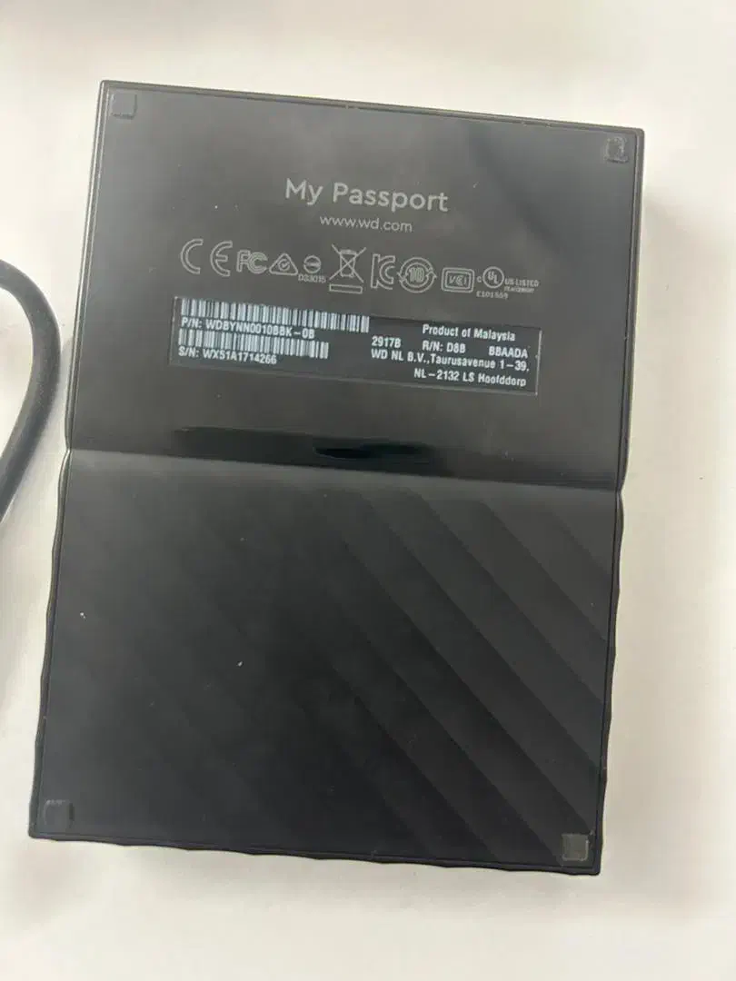 هارد یک ترابایت my passport|قطعات و لوازم جانبی رایانه|رودسر, |دیوار