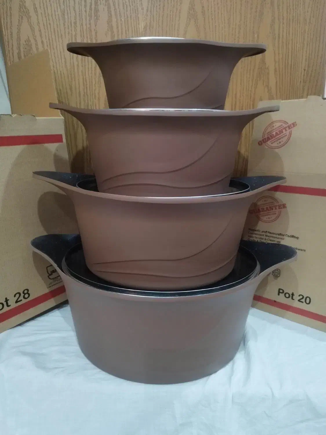 سرویس گرانیتی ۱۲ پارچه|ظروف پخت‌وپز|تهران, علم و صنعت|دیوار