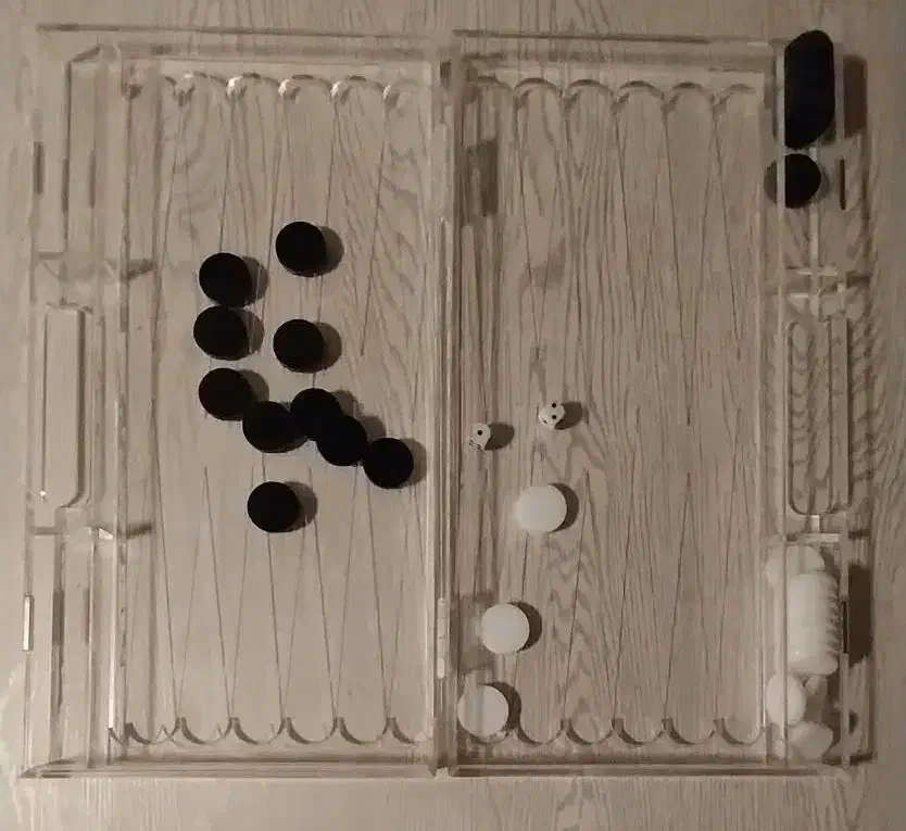 تخته نرد شیشه ای|اسباببازی|تهران, امین حضور|دیوار