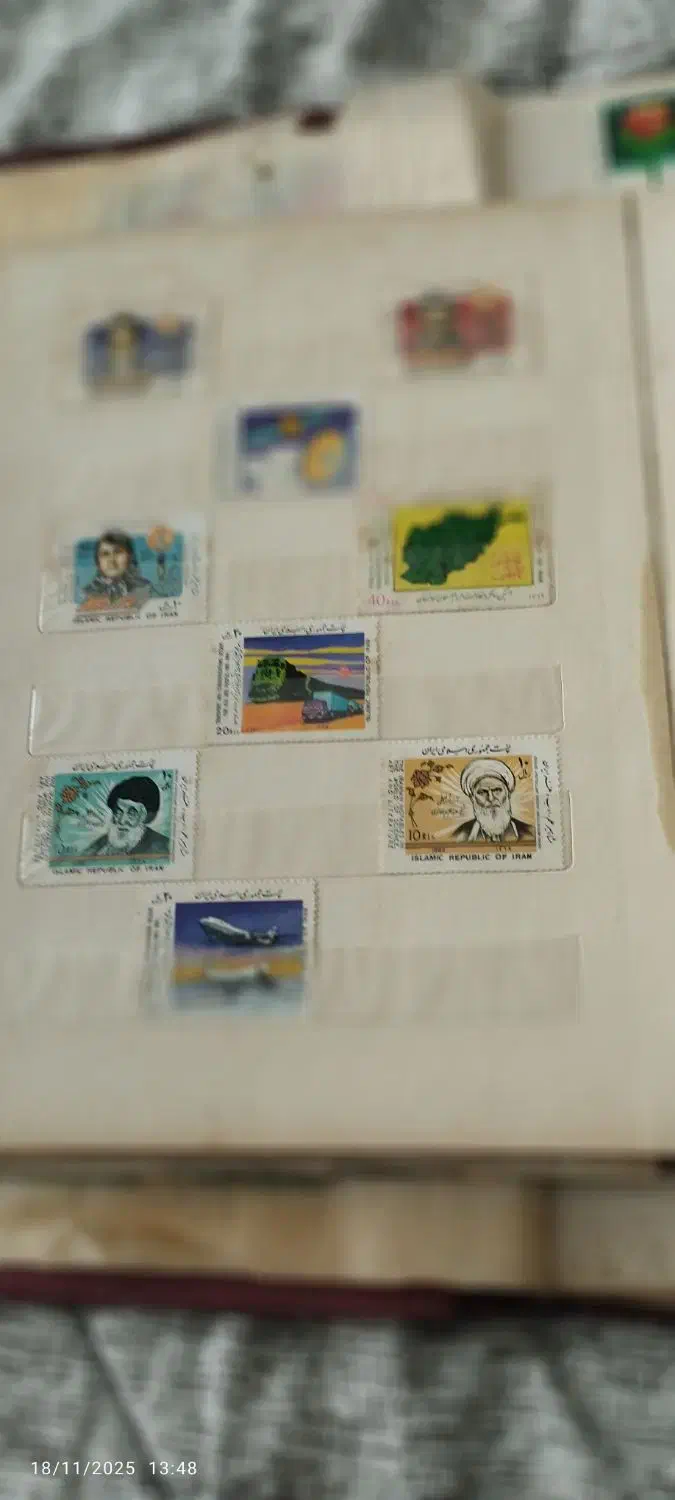 آلبوم تمبر|کلکسیون سکه، تمبر، اسکناس|آستانه اشرفیه, |دیوار