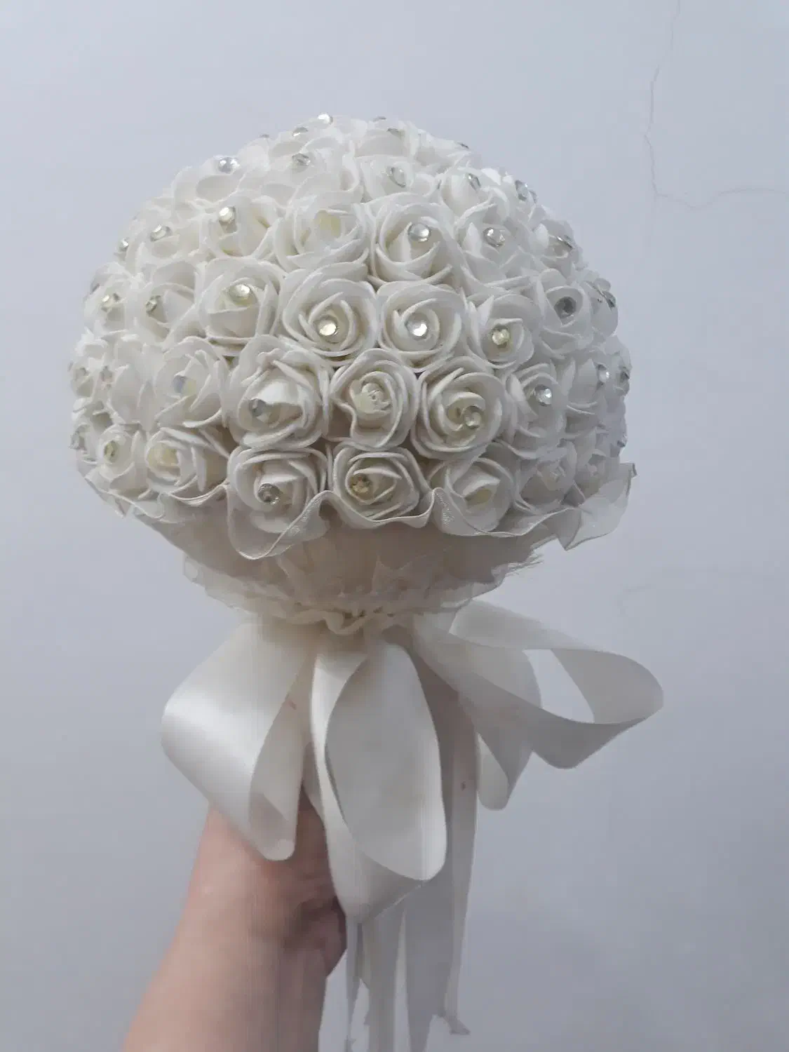 گل عروس|گل مصنوعی|قم, هفت تیر|دیوار