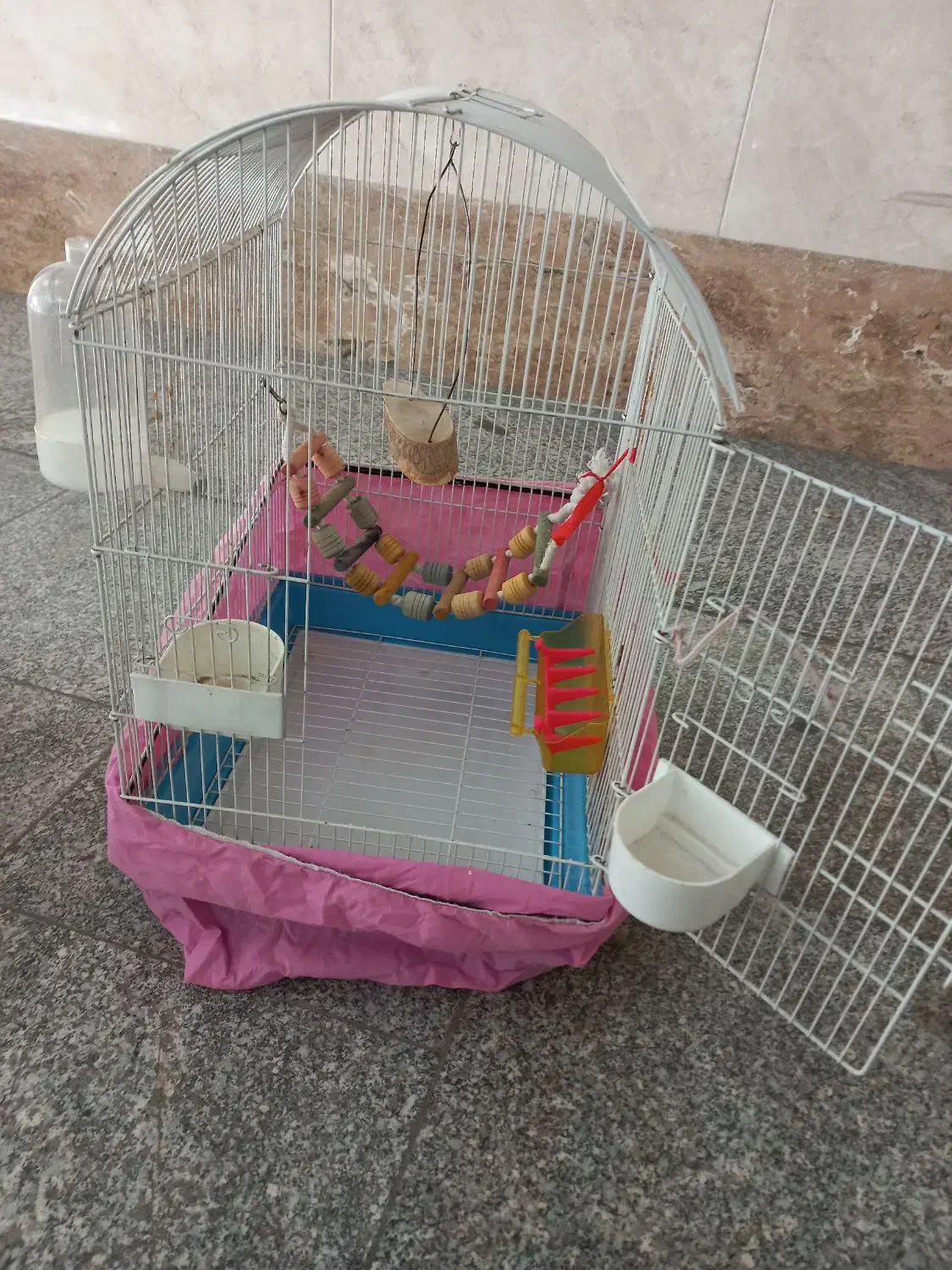 قفس پرنده با لوازم|لوازم جانبی حیوانات|فردیس, شهرک راه آهن|دیوار