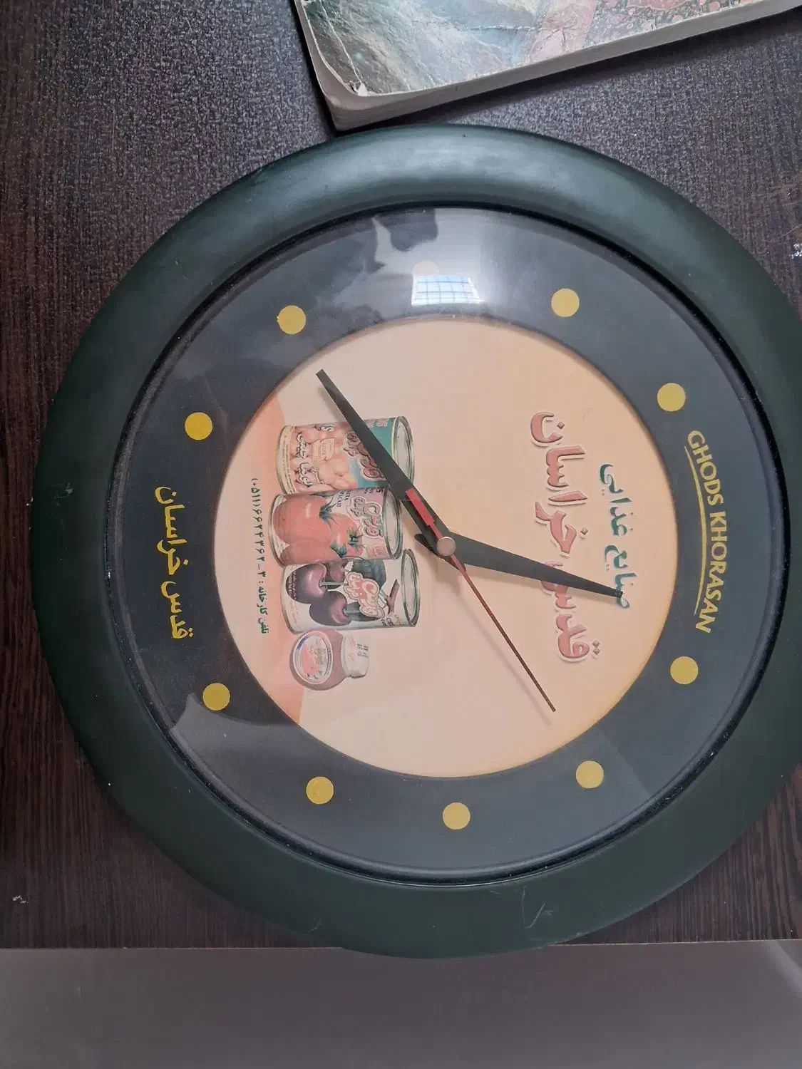 یک عدد ساعت کاملا سالم‌برای مغازه|ساعت دیواری و تزئینی|ابهر, |دیوار