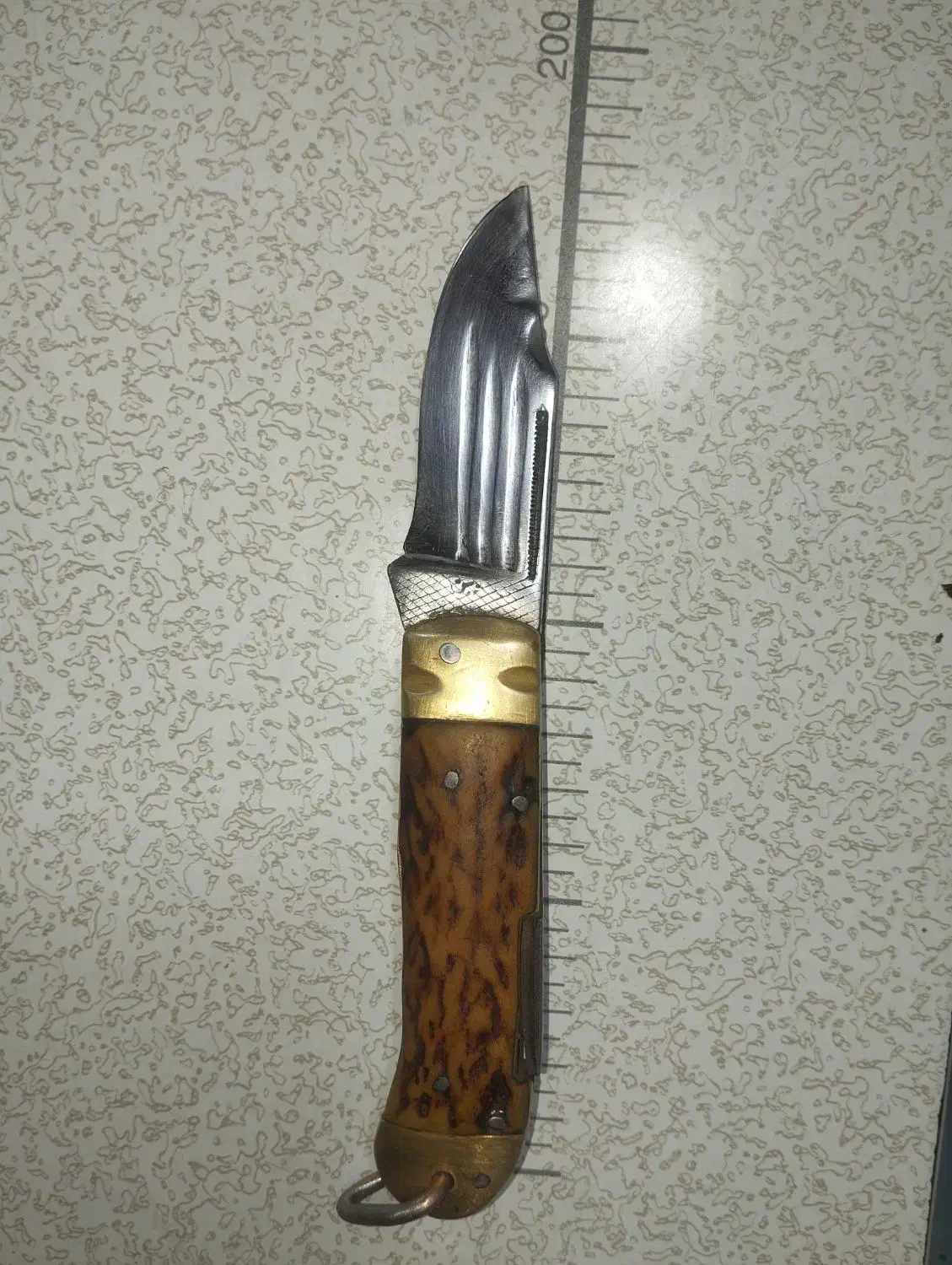 چاقوزرین تیغه سوهان نباشد|کلکسیون اشیاء عتیقه|لالجین, |دیوار