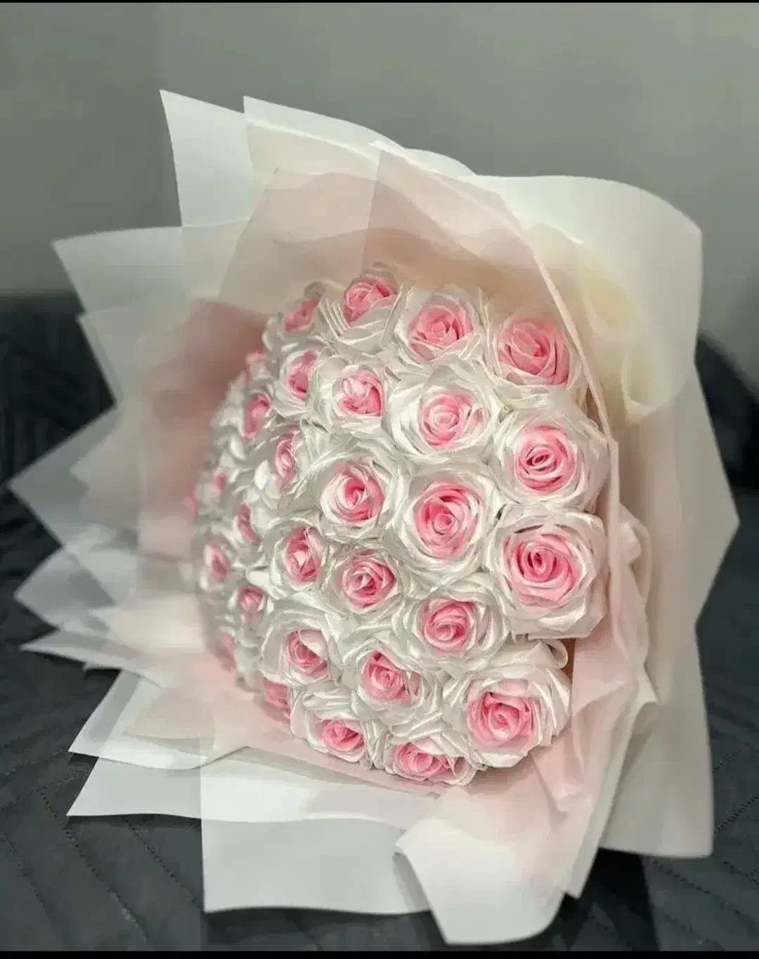 دسته گل روبانی|گل مصنوعی|ممقان, |دیوار