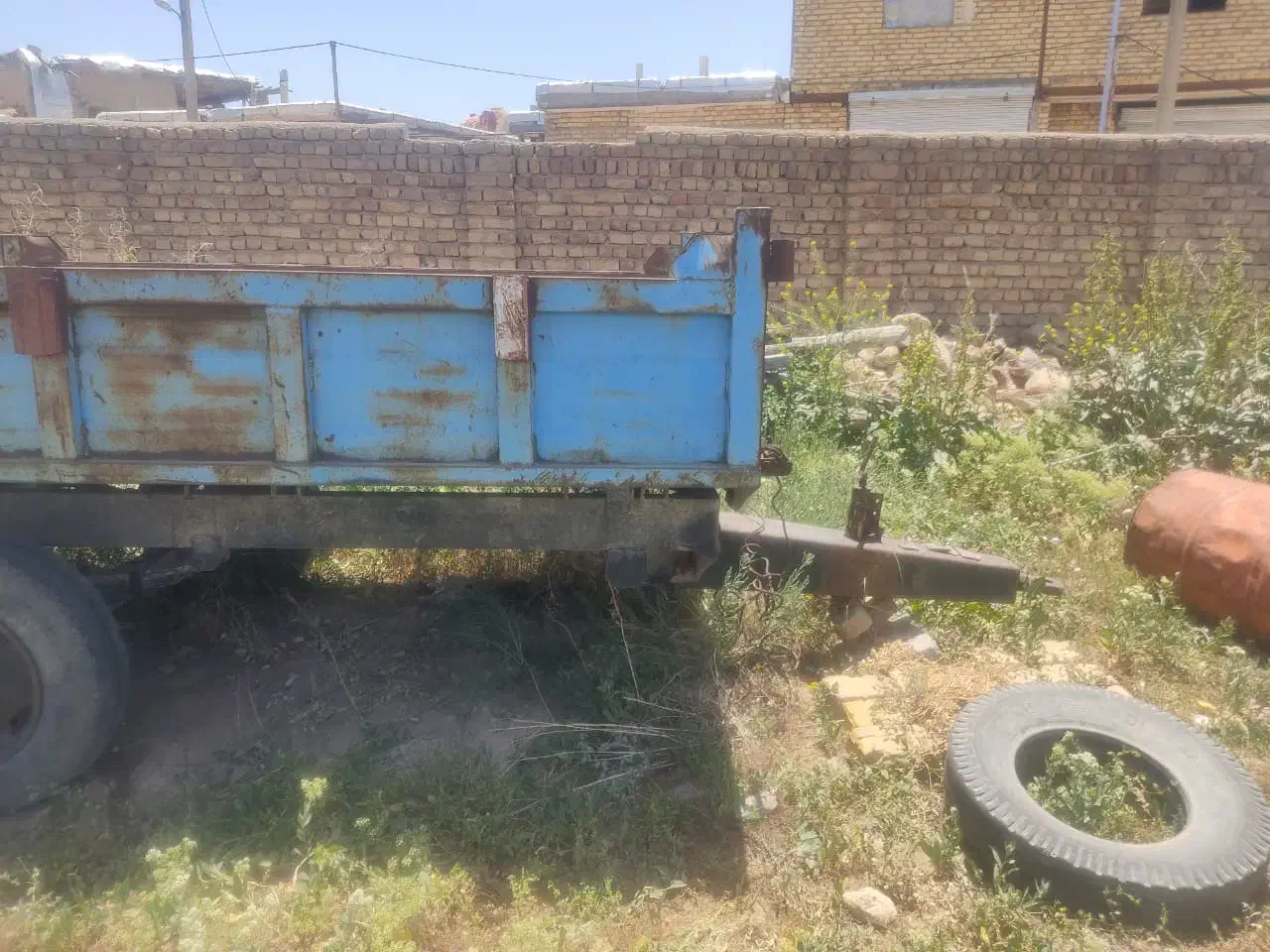 تریلی وگاو آهن 3 خشت و6 خشت|ماشین‌آلات صنعتی|آوج, |دیوار
