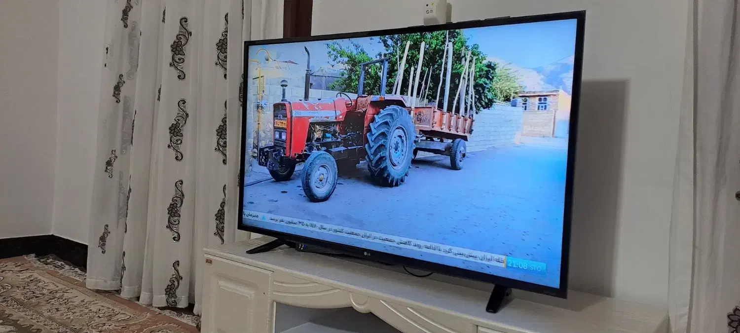 49 اینچ نو کره ای الج ی|تلویزیون و پروژکتور|لردگان, |دیوار