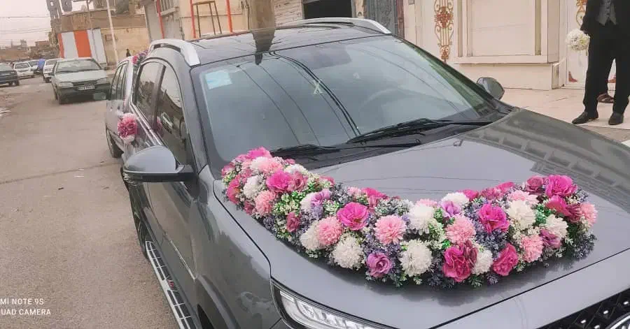 گل آرایی ماشین عروس|گل مصنوعی|اهواز, لشکرآباد|دیوار