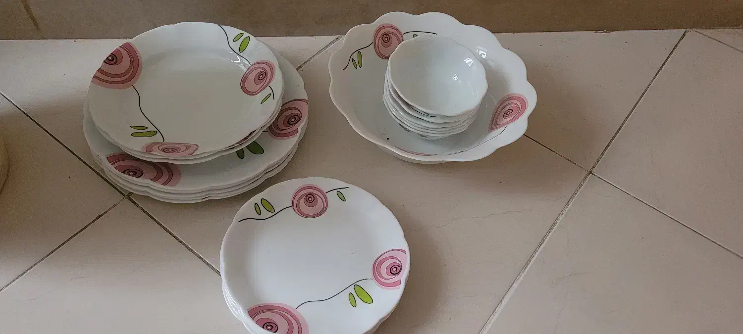 سرویس آکروپال در حد نو|ظروف سرو و پذیرایی|تهران, منیریه|دیوار