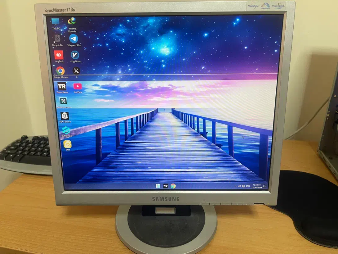 مانیتور ۱۷ اینچ سامسونگ|قطعات و لوازم جانبی رایانه|بندرعباس, |دیوار