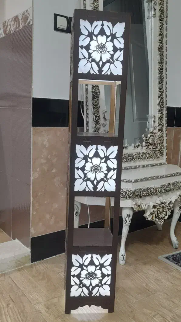 آباژور چوبی|چراغ خواب و آباژور|مهاباد (آذربایجان غربی), |دیوار