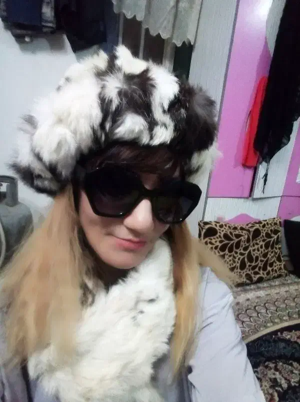 کلاه و شال گردن پوست طبیعی|لباس|مشهد, امین آباد|دیوار