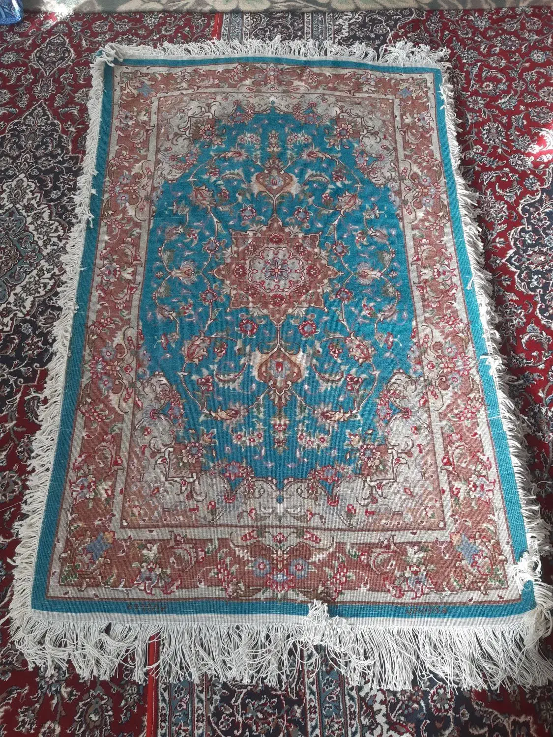 فرش دستباف خانگی|فرش|بناب, |دیوار