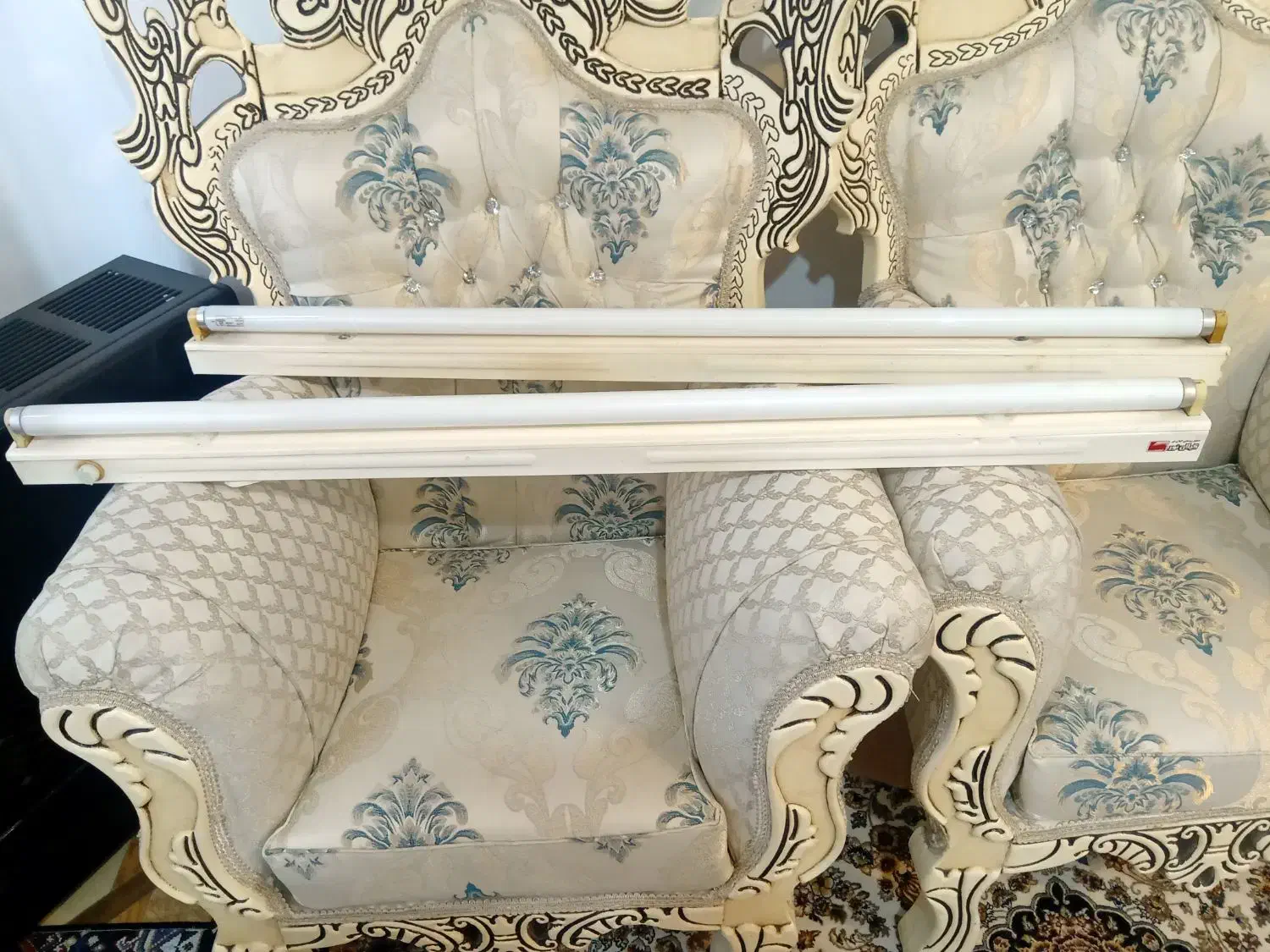 مهتابی و پایه مهتابی|ریسه و چراغ تزئینی|رشت, گیل|دیوار