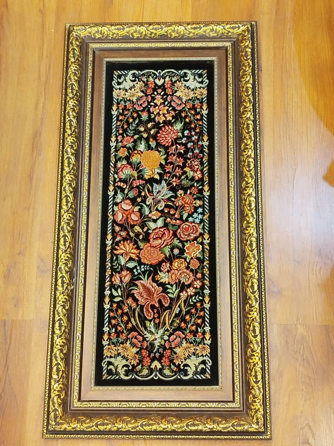 تابلو فرش دست بافت ابریشم|تابلو فرش|تهران, حکیمیه|دیوار