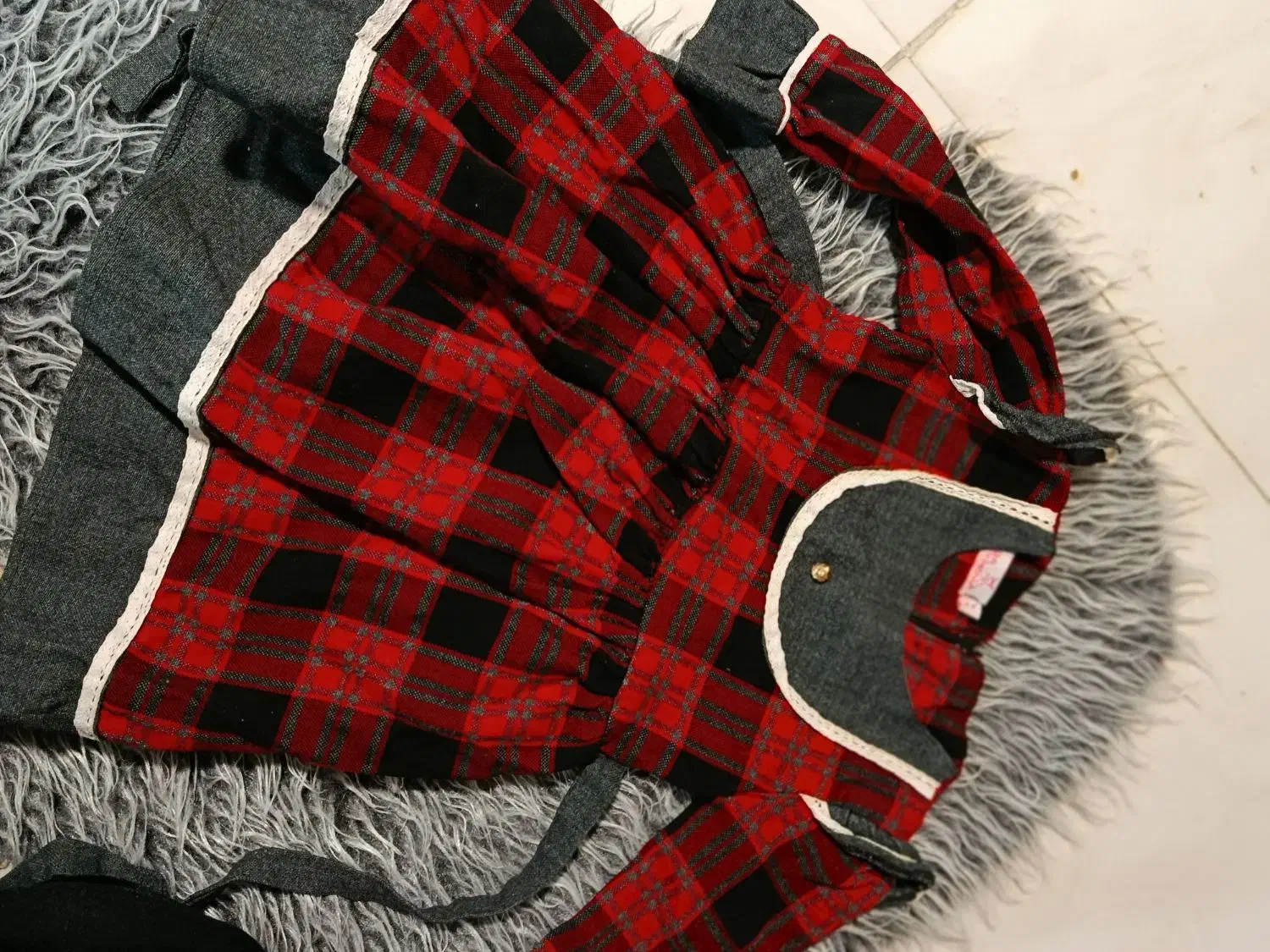 لباس یلدایی دخترونه 3سال .۵سال .نوزادی|کفش و لباس بچه|همدان, |دیوار