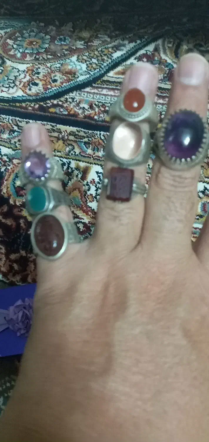 انگشتر نقره|جواهرات|بیرجند, |دیوار