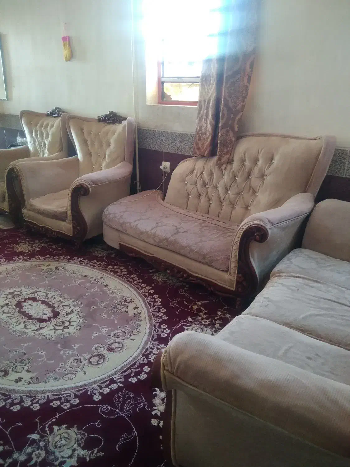 مبلهفتنفره5ملیونتخفیفداره|مبلمان خانگی و میز عسلی|دهدشت, |دیوار