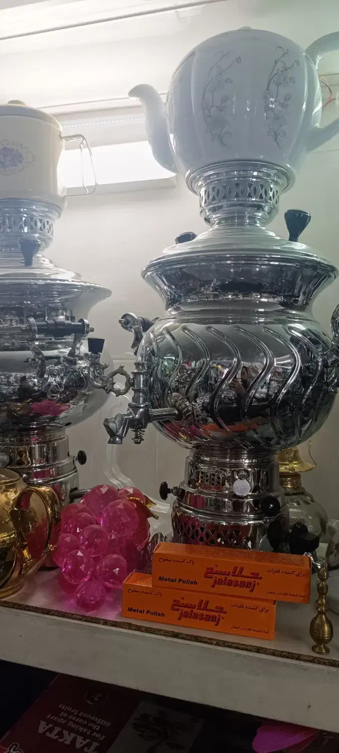 انواع سماور گازی و ذغالی|سماور، چای‌ساز، قهوه‌ساز|مرند, |دیوار