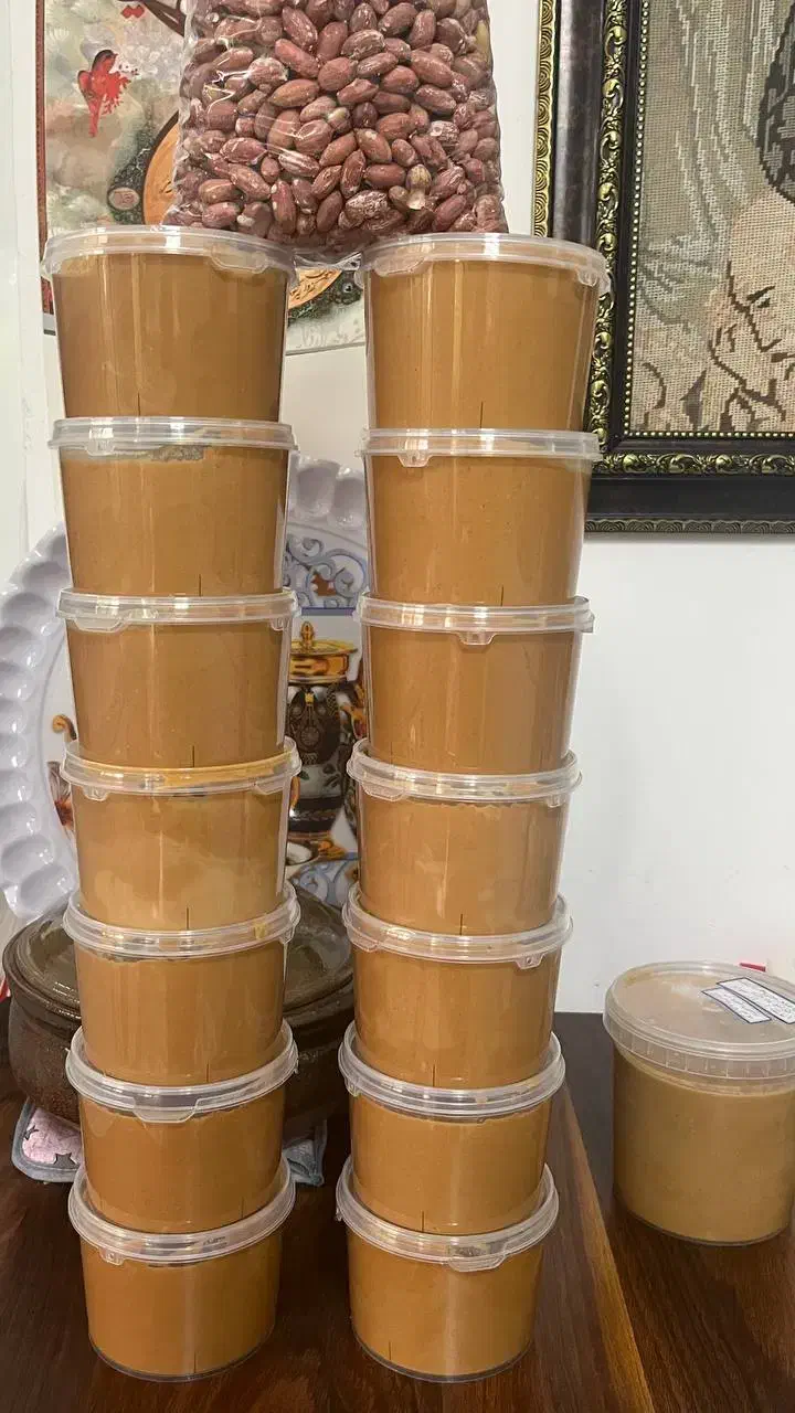 کره بادام زمینی آستانه اشرفیه تحویل رایگان دربمنزل|خوردنی و آشامیدنی|رشت, معلم|دیوار