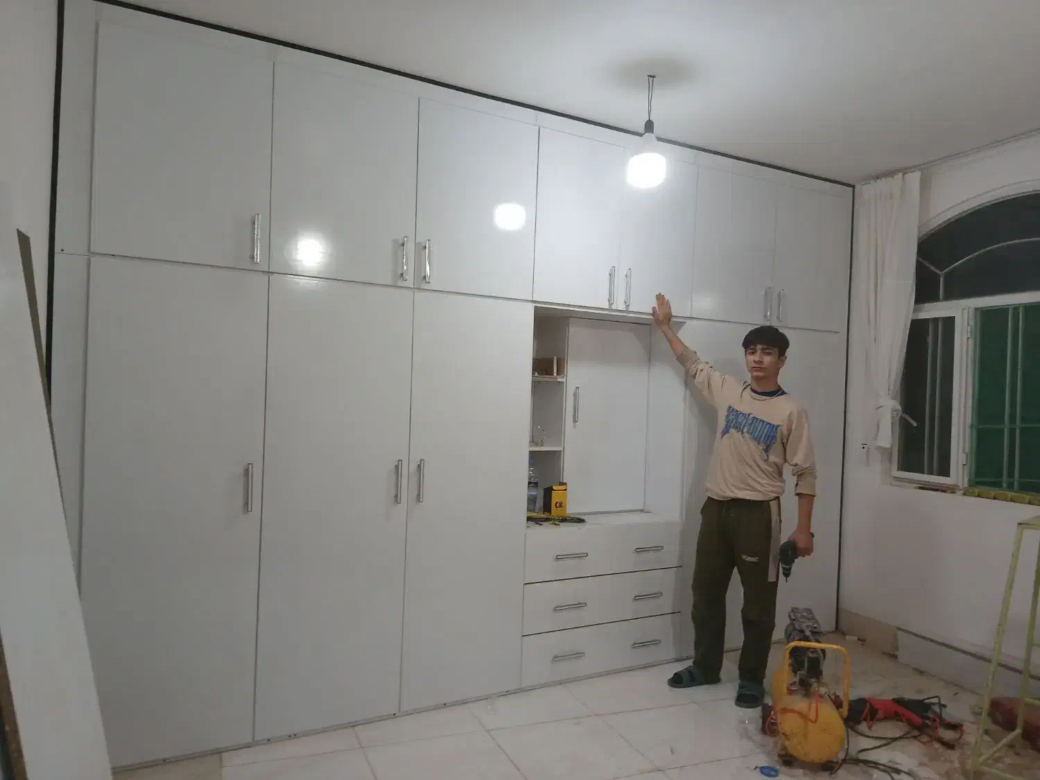 کمد دیواری|جاکفشی، کمد، دراور|شاهین‌شهر, فدک|دیوار