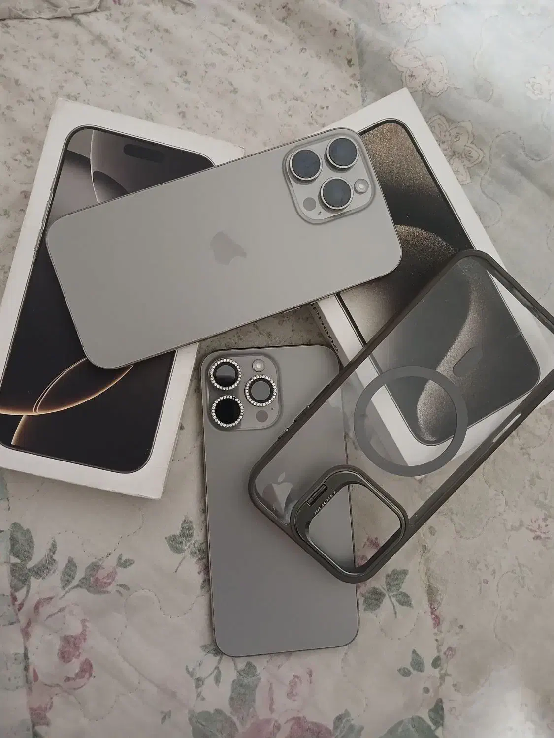 ۲ عدد iphone 16 pro max 256 za ریجستر شده|موبایل|مشهد, ایثار|دیوار