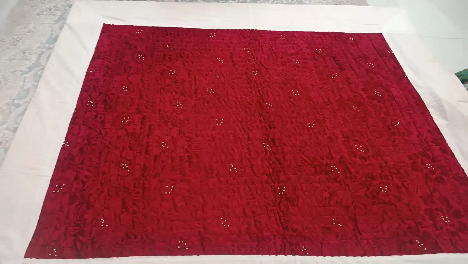 لحاف جهزیه عروس نو|رختخواب، بالش، پتو|کتالم و سادات شهر, |دیوار