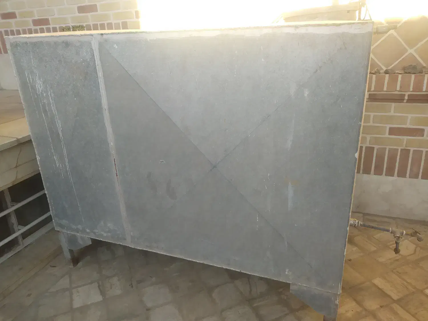 تانکر آب 1500لیتری ورق گالوانیزه|مصالح و تجهیزات ساختمان|دامغان, |دیوار