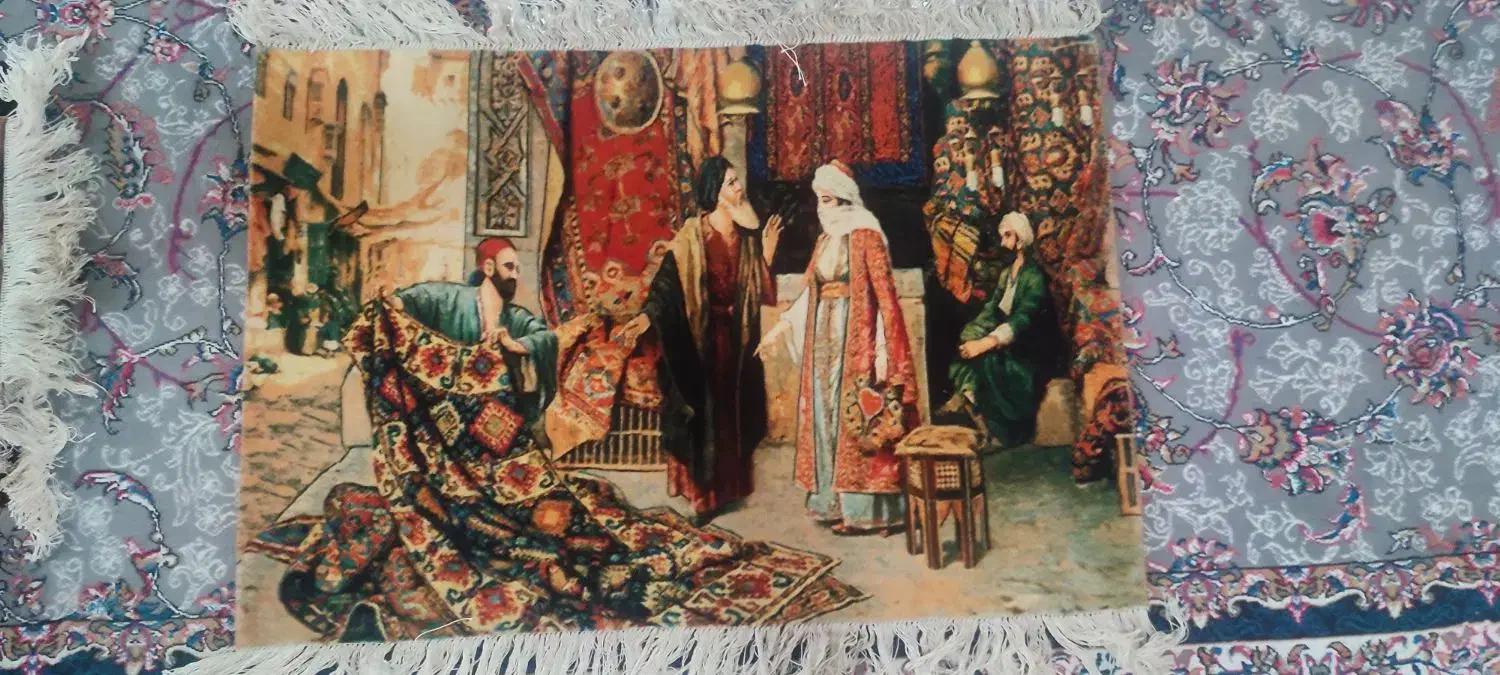 تابلو فرش نیم ابریشم|تابلو فرش|تهران, امین حضور|دیوار