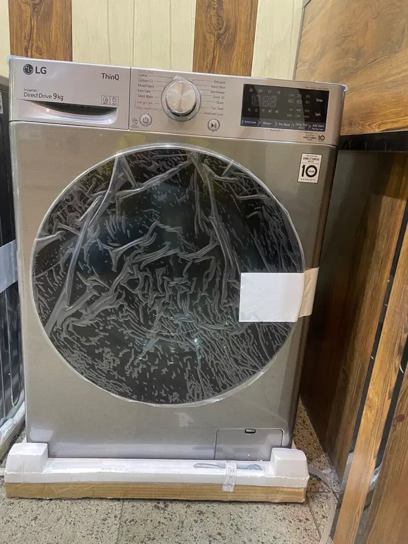ماشین لباسشویی LG ال جی 9کیلویی R5 سفید ، سیلور|ماشین لباسشویی و خشک‌کن لباس|تهران, امین حضور|دیوار