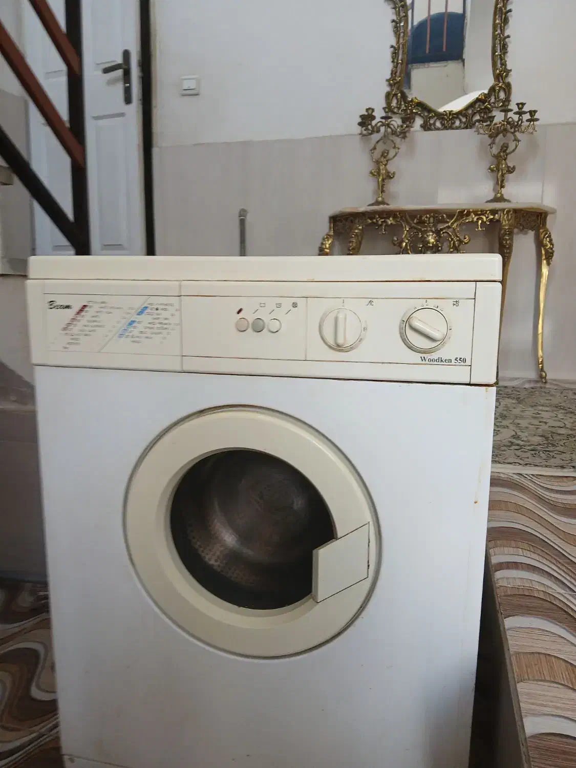 لباسشویی کن وود اصل آمریکائی|ماشین لباسشویی و خشک‌کن لباس|خمین, |دیوار