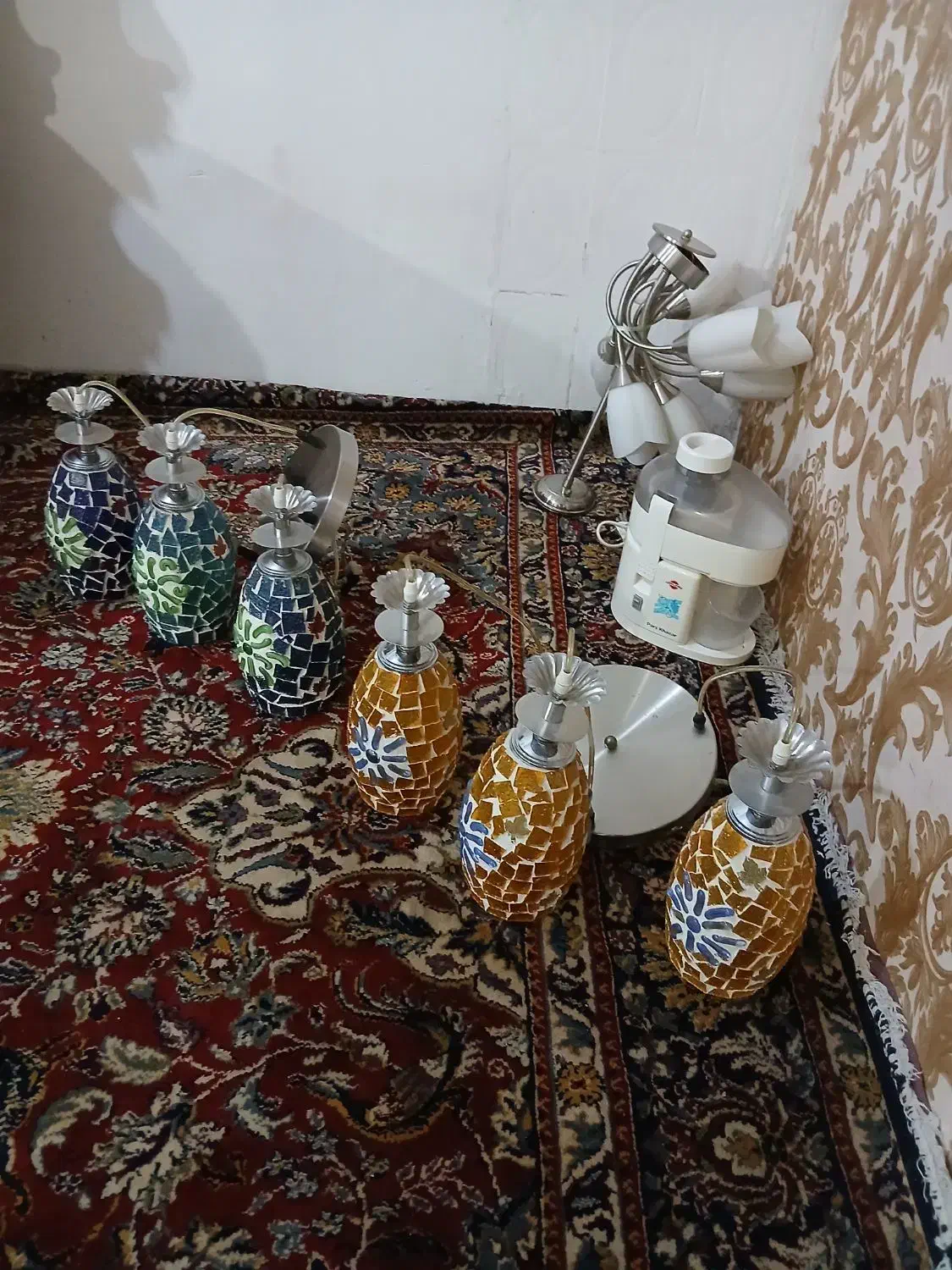 لوستر درحدنو|لوستر و چراغ آویز|کرج, حصارک پایین|دیوار