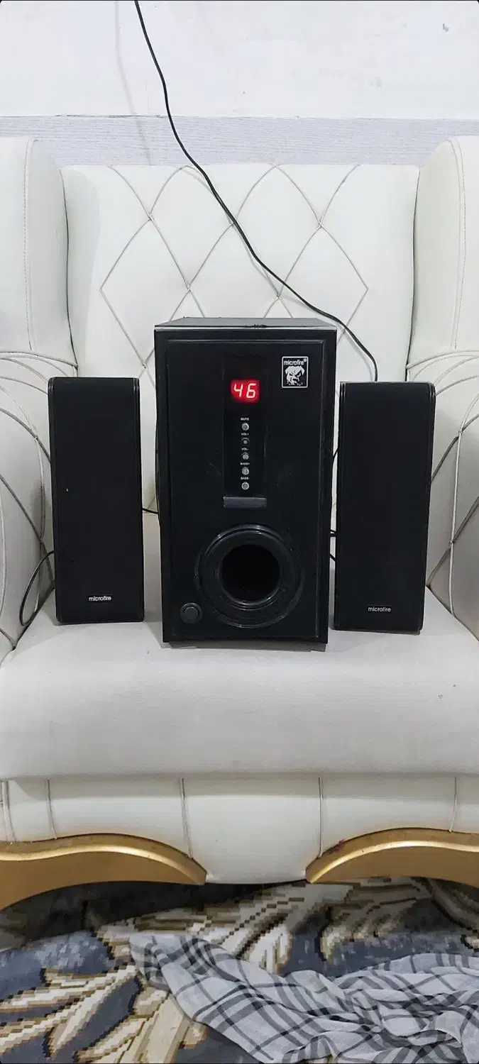 اسپبکر میکروفایر فلش خور باکیفیت|سیستم صوتی خانگی|شیراز, نارنجستان|دیوار