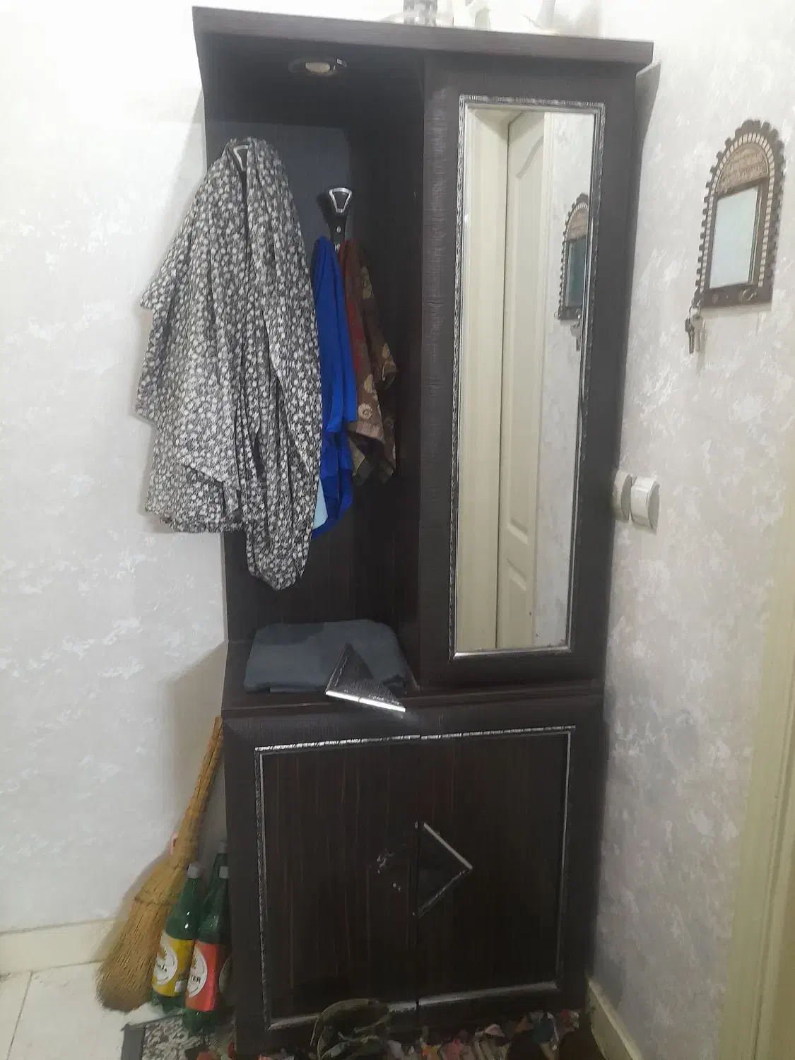 کمدلباس وجاکفشی|جاکفشی، کمد، دراور|گرگان, |دیوار