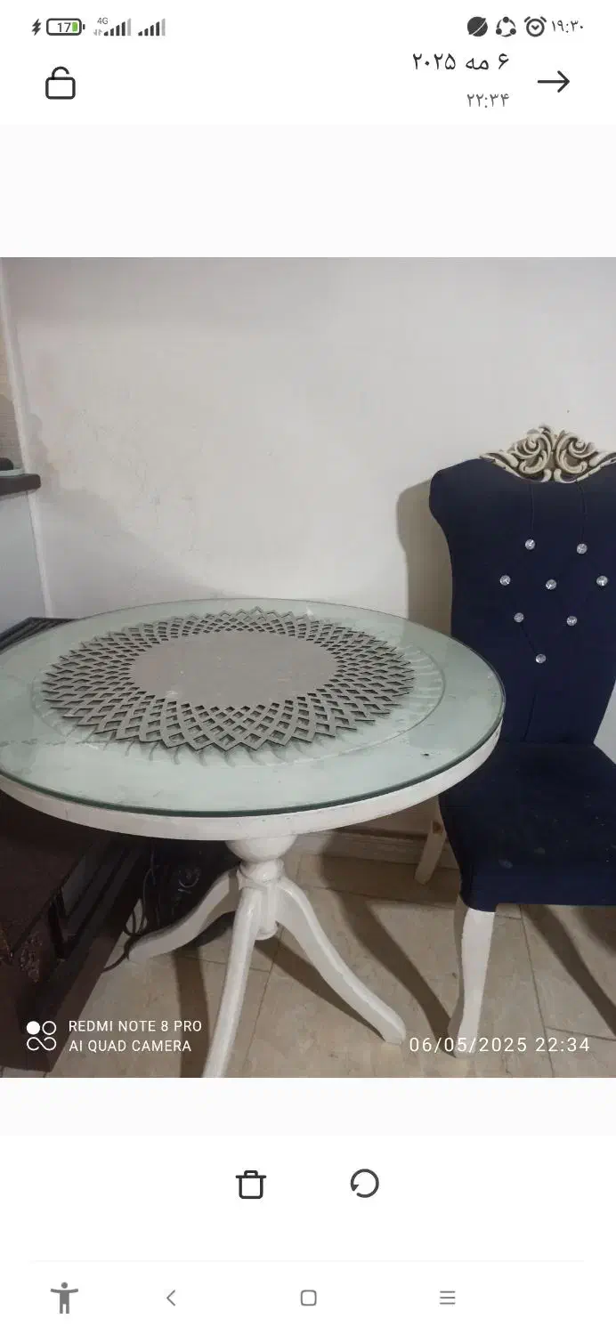 مبل هفت نفره سرمه ای|مبلمان خانگی و میز عسلی|پاکدشت, پاکدشت (مامازند)|دیوار