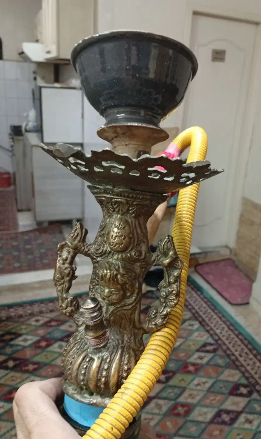 قلیان برنجی|کلکسیون و سرگرمی|ملارد, |دیوار