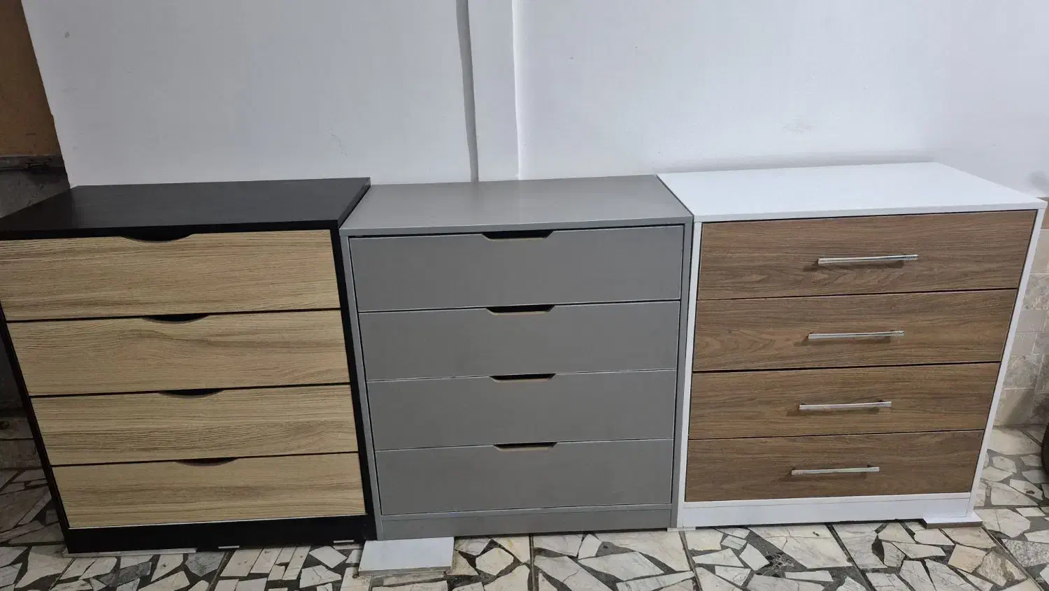 سه عدد دراور نو فروشی|جاکفشی، کمد، دراور|آستانه اشرفیه, |دیوار