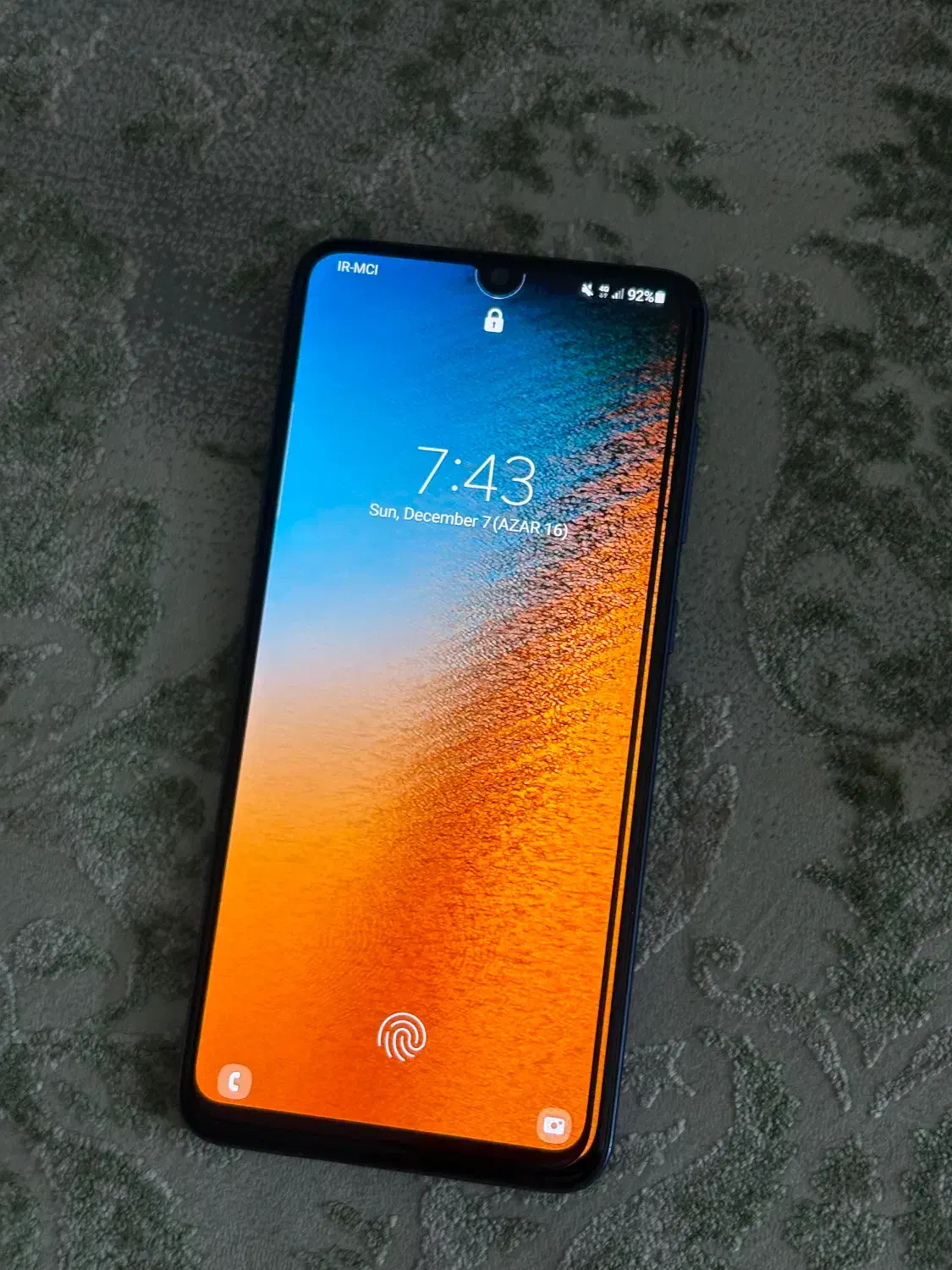 گوشی سامسونگ مدل A70 با حافظه ۱۲۸ (مشابه صفر)|موبایل|سمنان, |دیوار