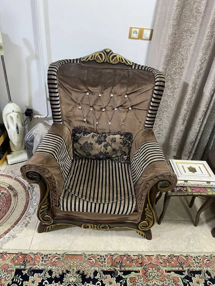 مبل ۷نفره|مبلمان خانگی و میز عسلی|گرگان, |دیوار