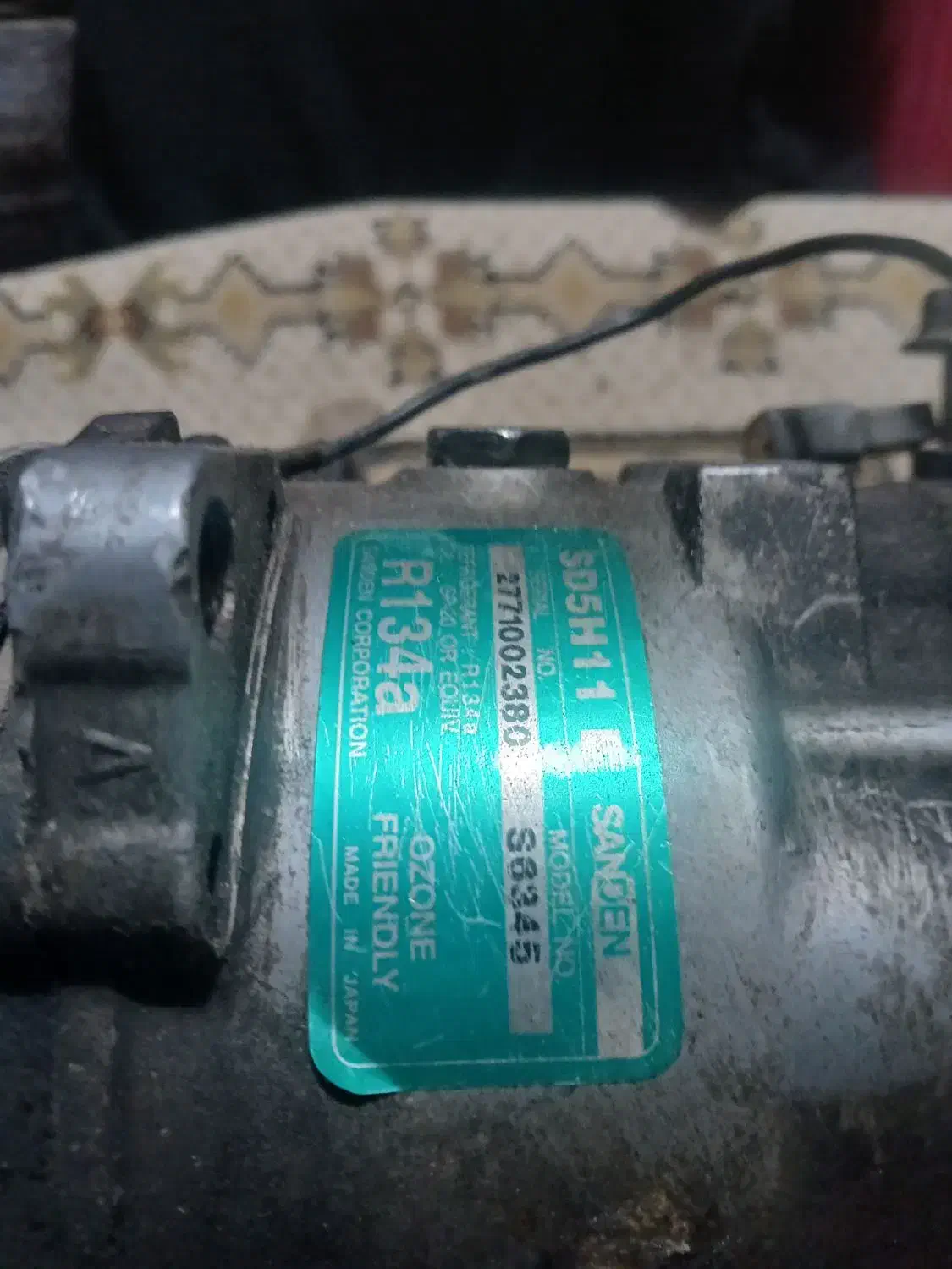 کمپرسور کولر اسکانیا ساندن اصل ژاپن|قطعات یدکی و لوازم جانبی|اردبیل, |دیوار