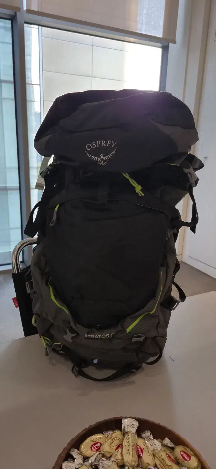 کوله OSPREY Startos 50 Black S/M|کوهنوردی و کمپینگ|تهران, علم و صنعت|دیوار