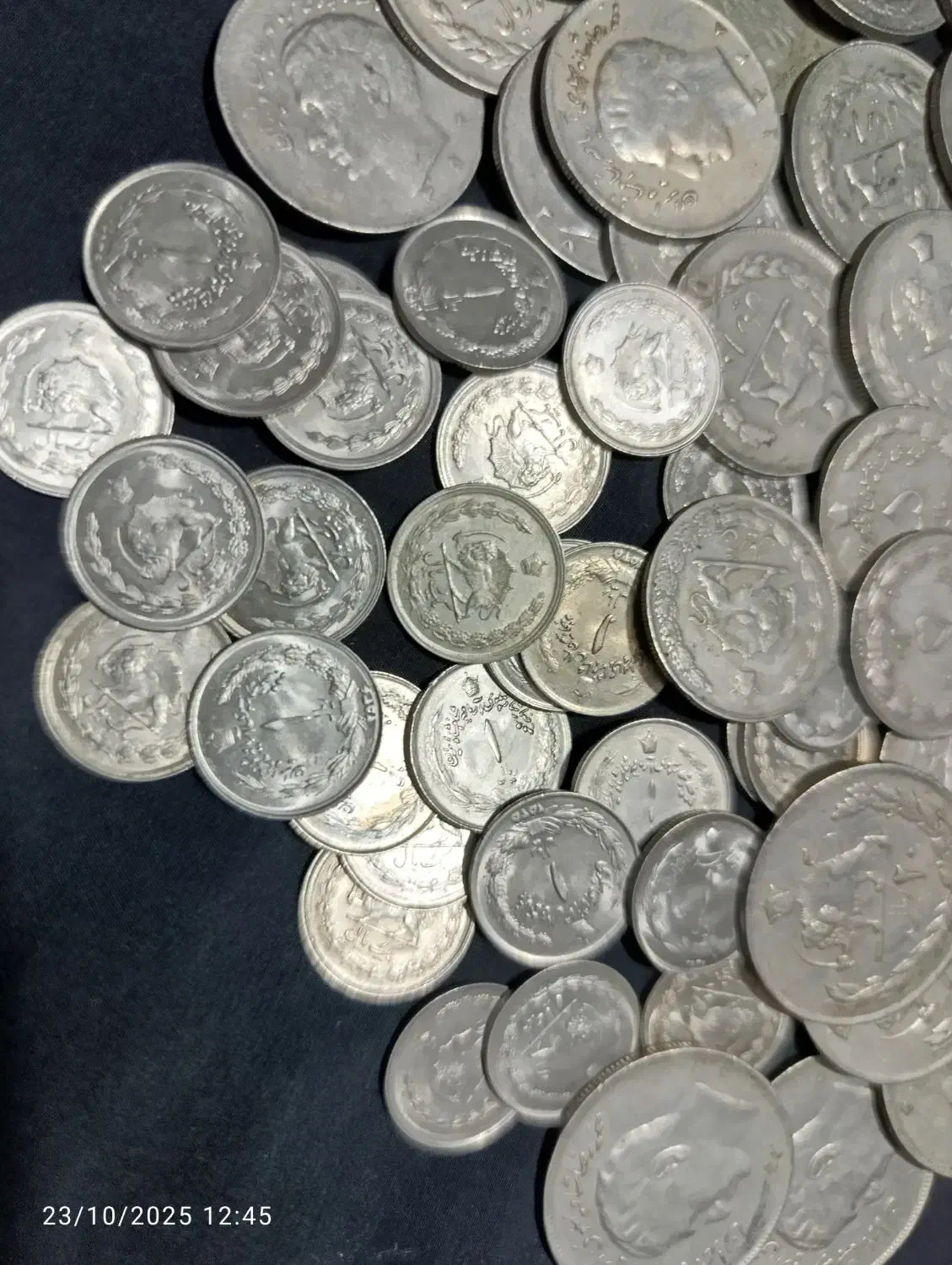 100 عدد سکه کلکسیونی شاهی پهلوی با قیمتی مفت|کلکسیون سکه، تمبر، اسکناس|بم, |دیوار