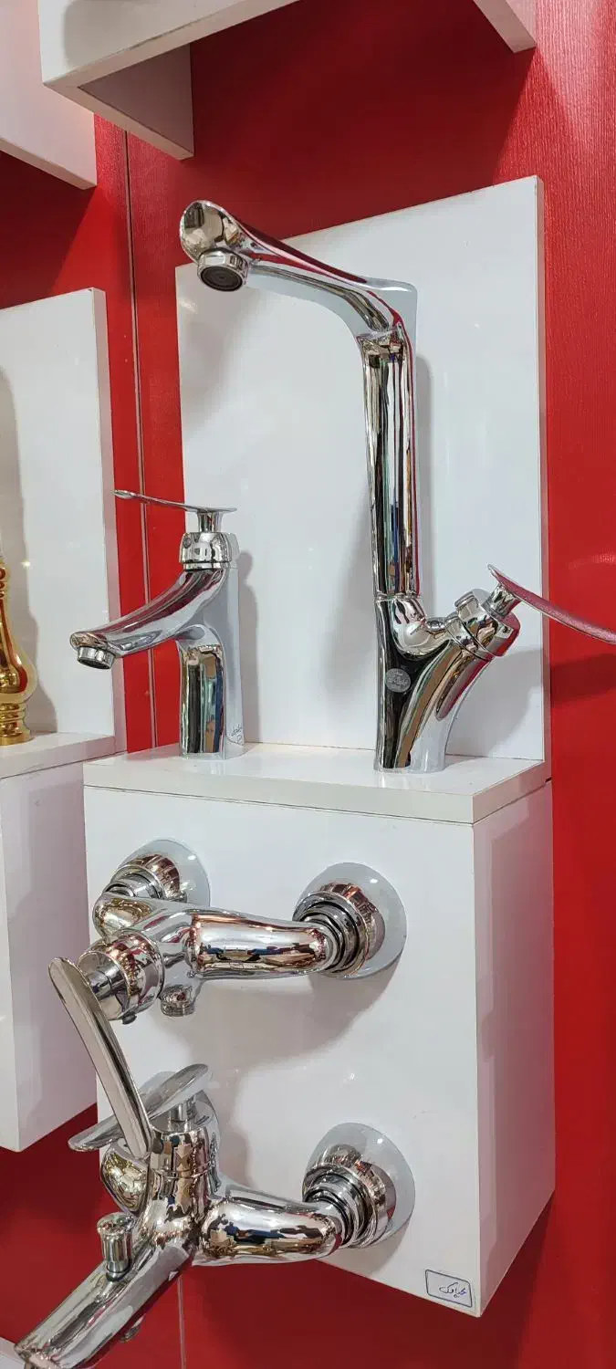 انواع شیرآلات|مصالح و تجهیزات ساختمان|سرخرود, |دیوار