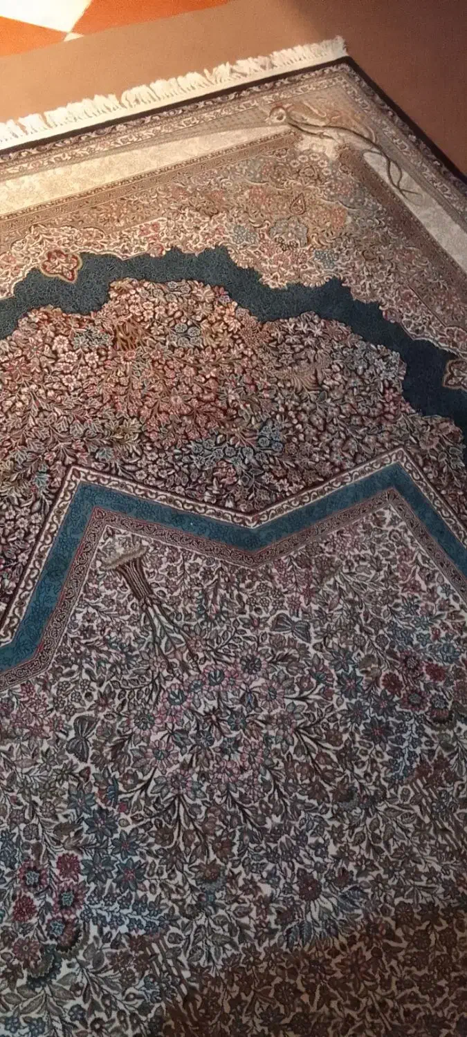 دو عدد قالی ۹متری اصلی|فرش|شازند, |دیوار